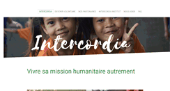 Desktop Screenshot of intercordia.org